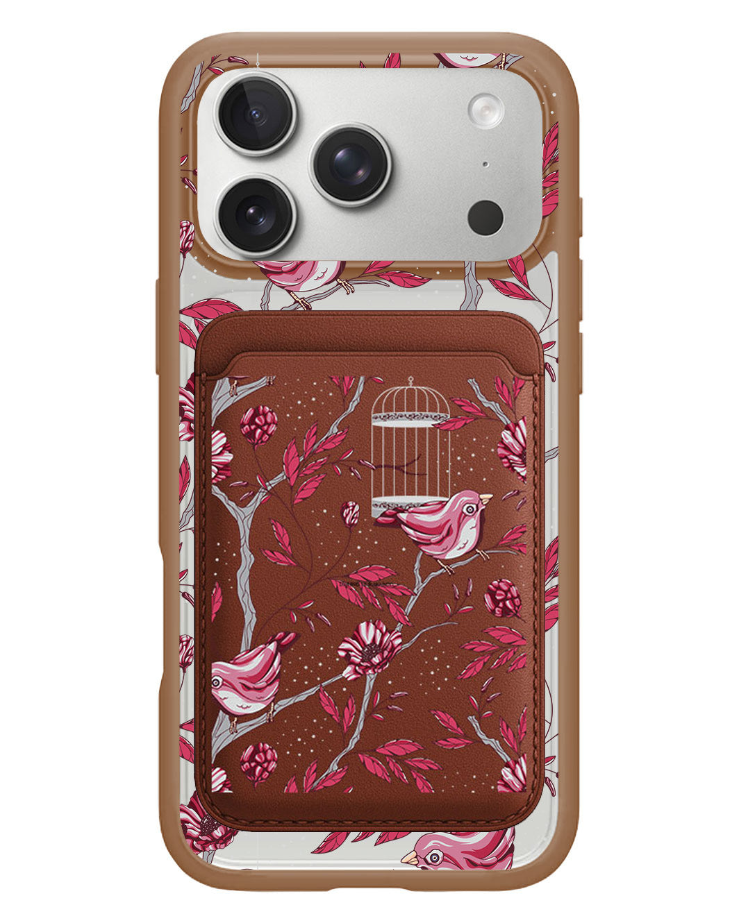 iPhone Magnetic Wallet Case - Lovebird 11.0