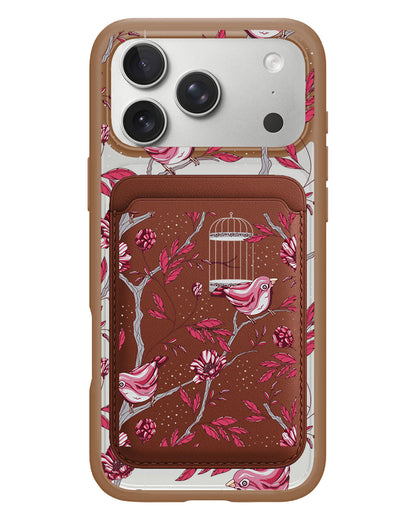 iPhone Magnetic Wallet Case - Lovebird 11.0