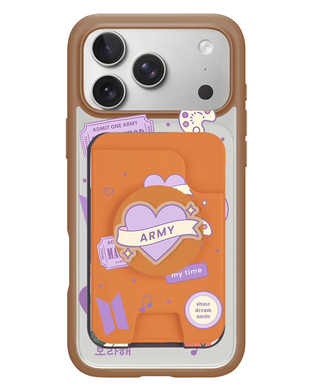 iPhone Magpop Wallet - BTS Sticker Pack
