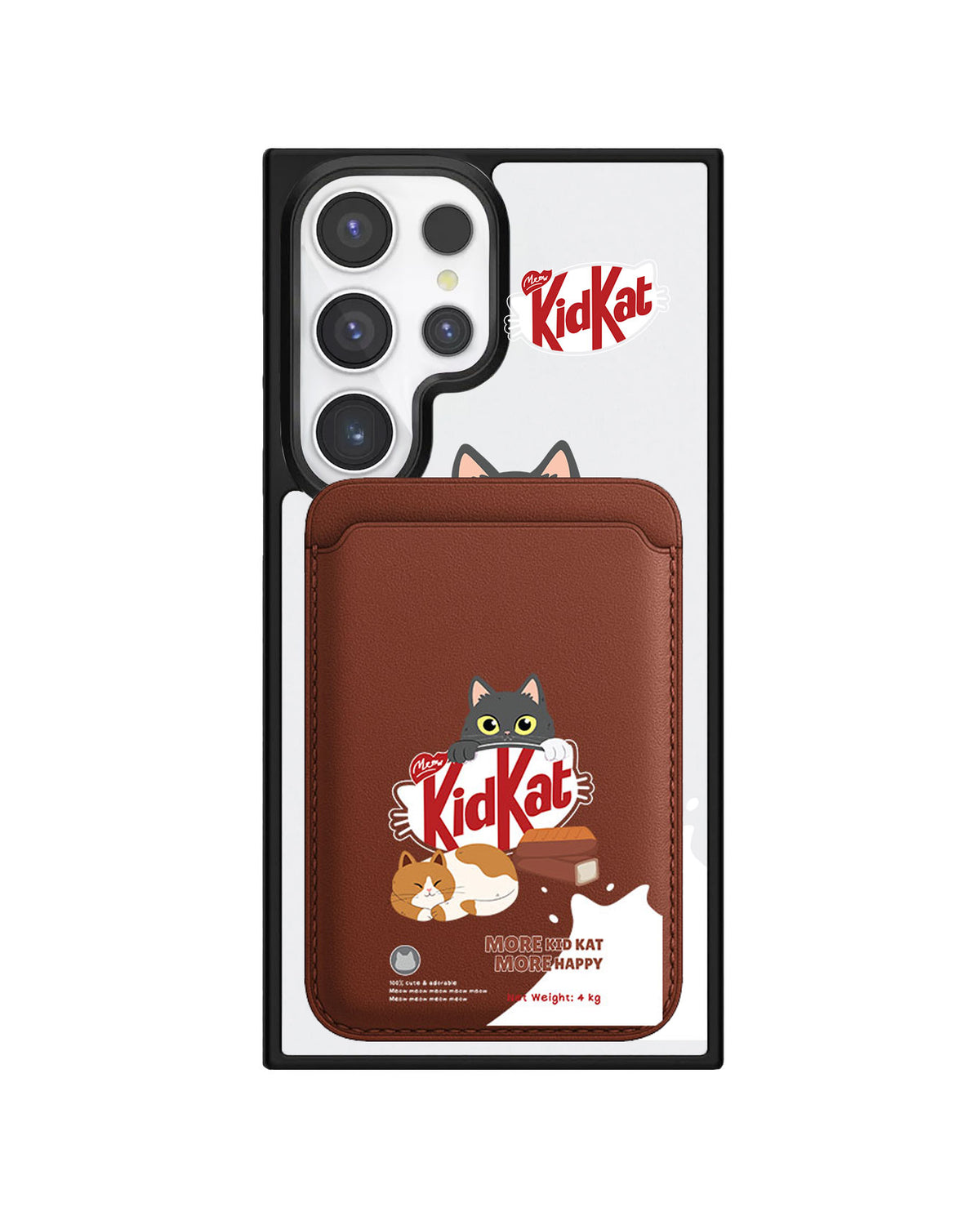 Android Magnetic Wallet Case - Kidkat