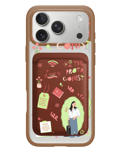 iPhone Magnetic Wallet Case - ENFJ