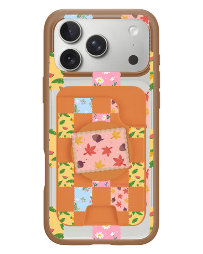 iPhone Magpop Wallet - Four Seasons Stamps