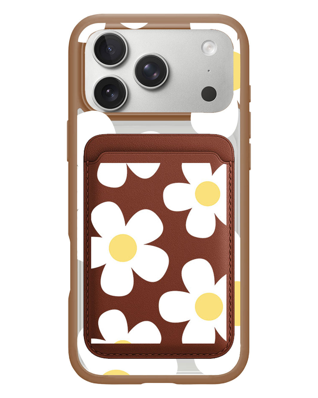 iPhone Magnetic Wallet Case - Daisy 4.0