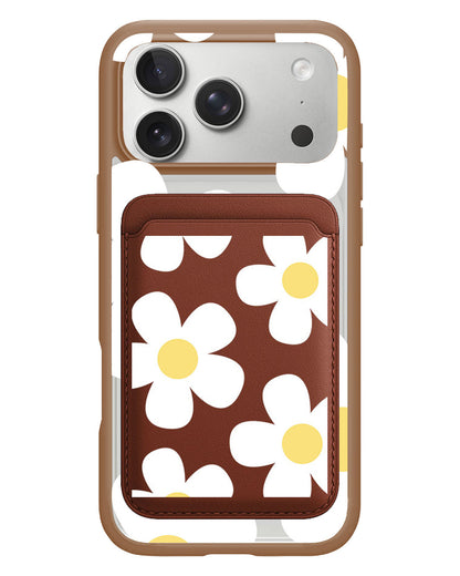 iPhone Magnetic Wallet Case - Daisy 4.0