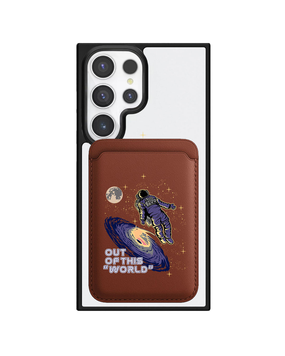 Android Magnetic Wallet Case - Out Of This World