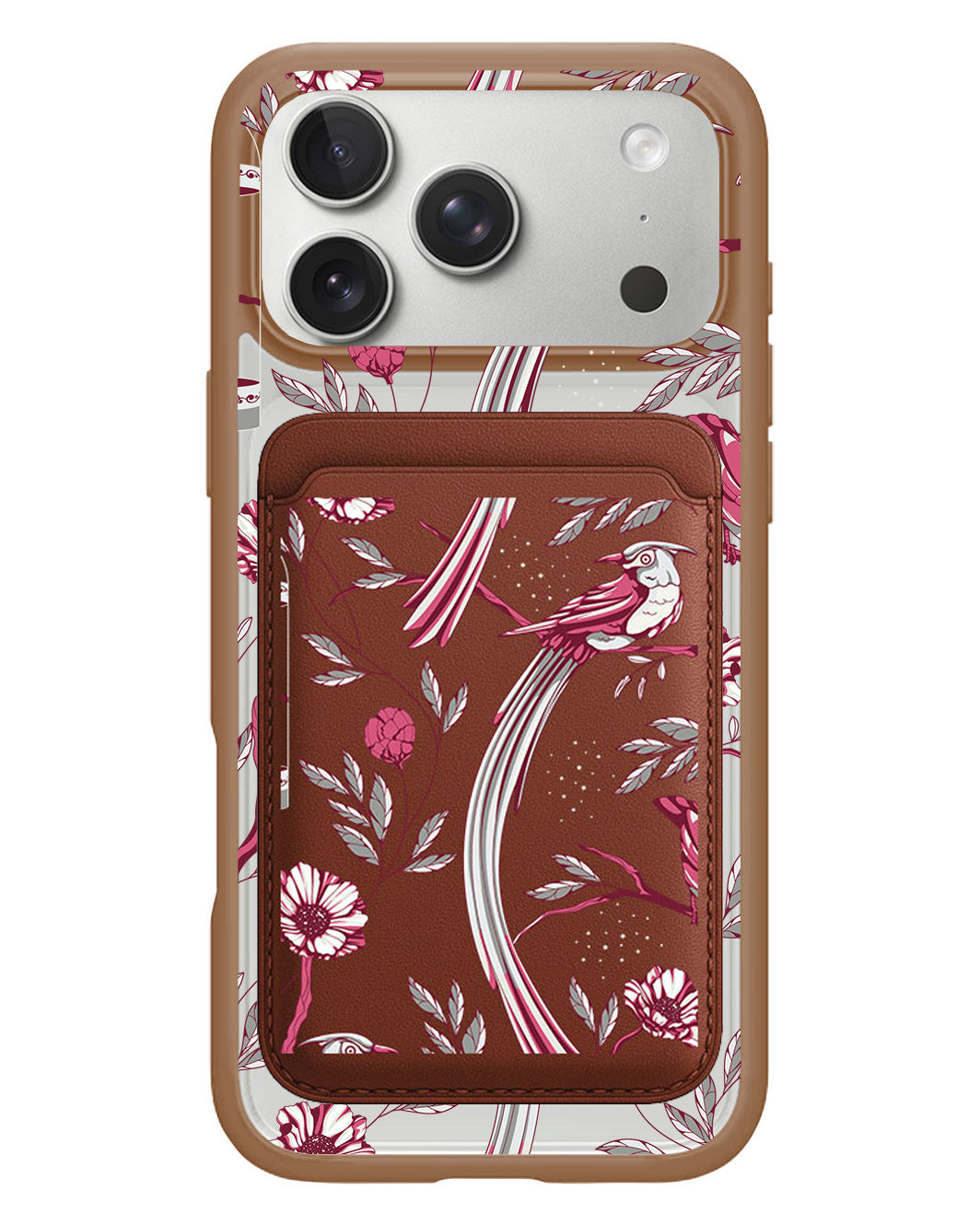 iPhone Magnetic Wallet Case - Lovebird 6.0