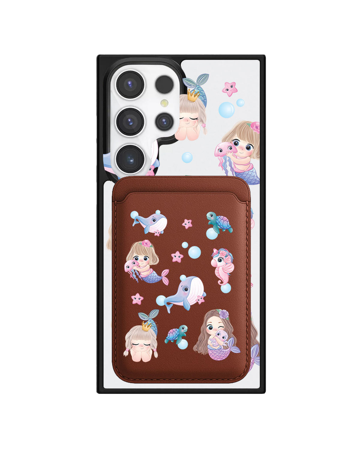 Android Magnetic Wallet Case - Little Mermaid