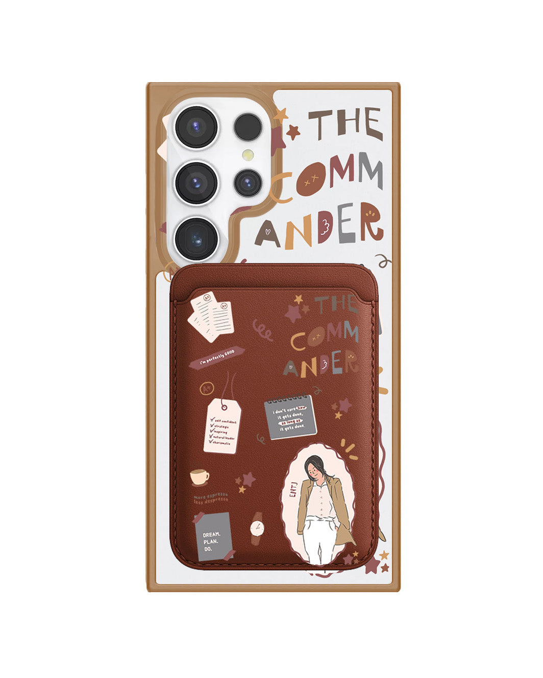 Android Magnetic Wallet Case - ENTJ