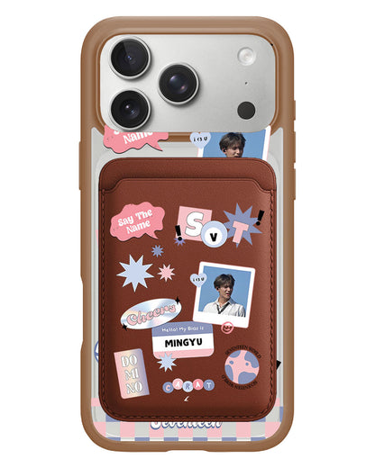 iPhone Magnetic Wallet Case - Seventeen World