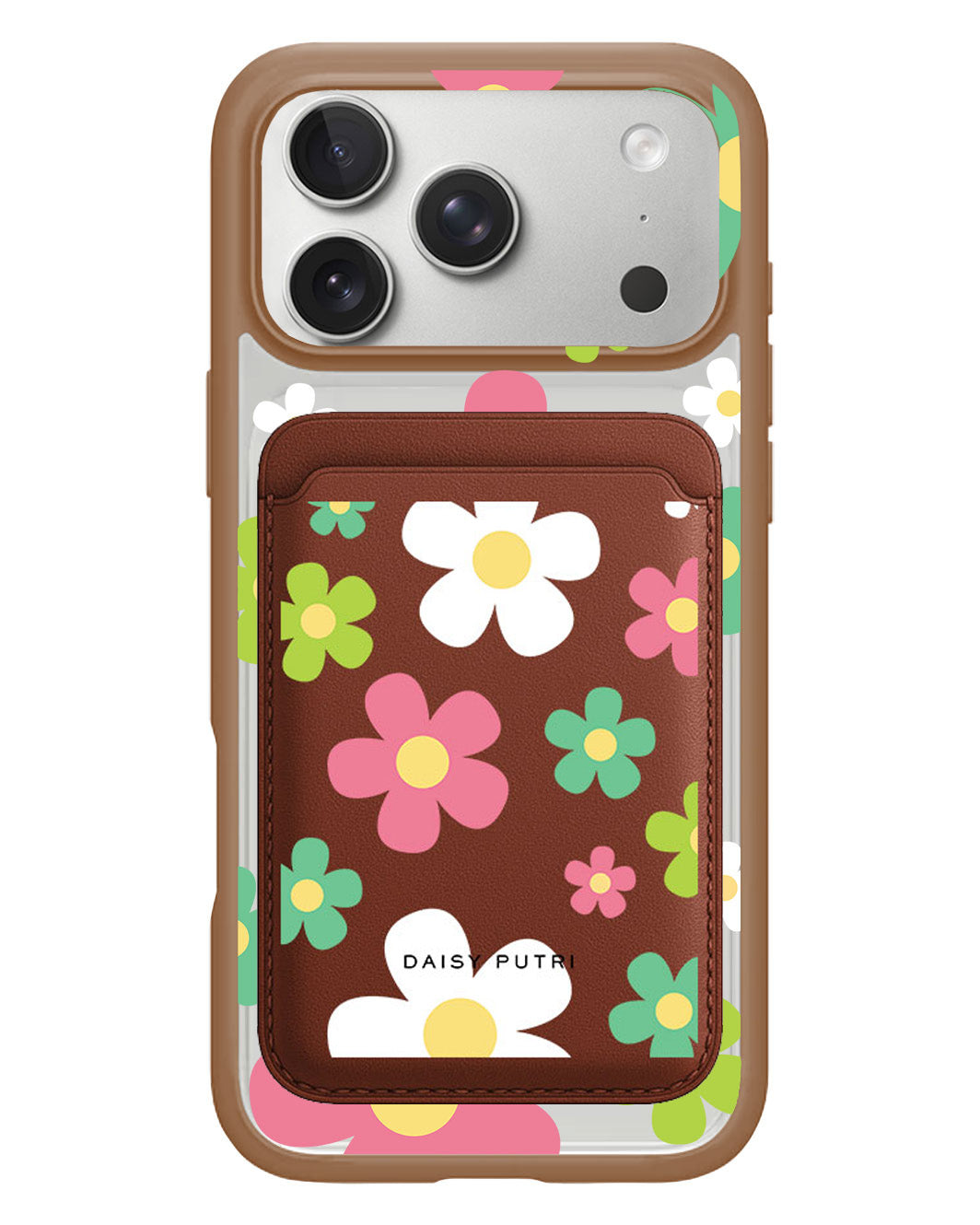 iPhone Magnetic Wallet Case - Daisy Wild