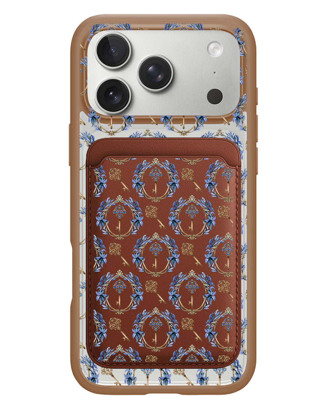 iPhone Magnetic Wallet Case - Goth Keys