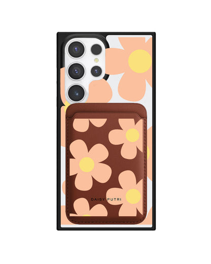 Android Magnetic Wallet Case - Daisy Love