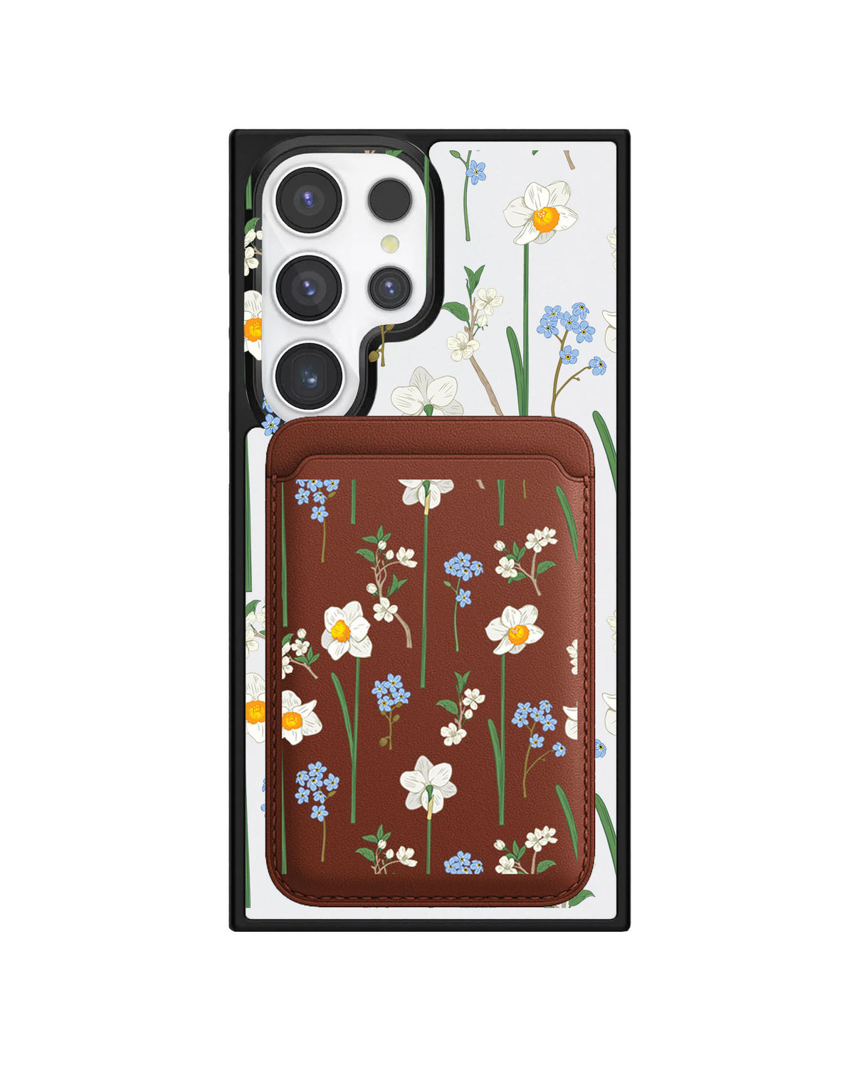 Android Magnetic Wallet Case - December Narcissus