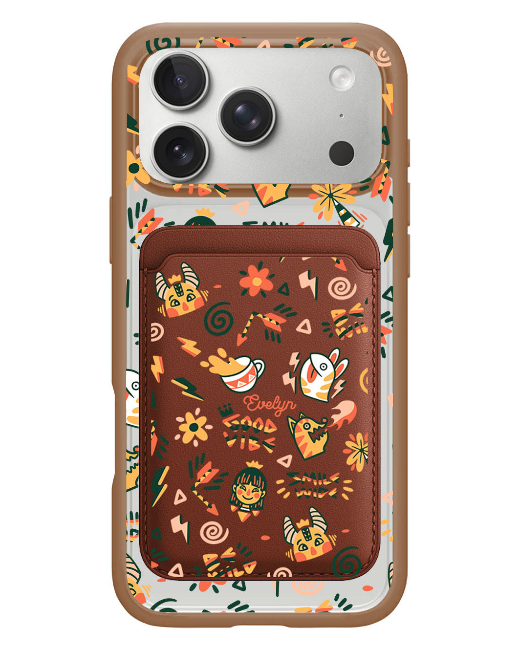iPhone Magnetic Wallet Case - Wild & Free