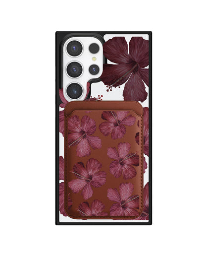 Android Magnetic Wallet Case - Hibiscus