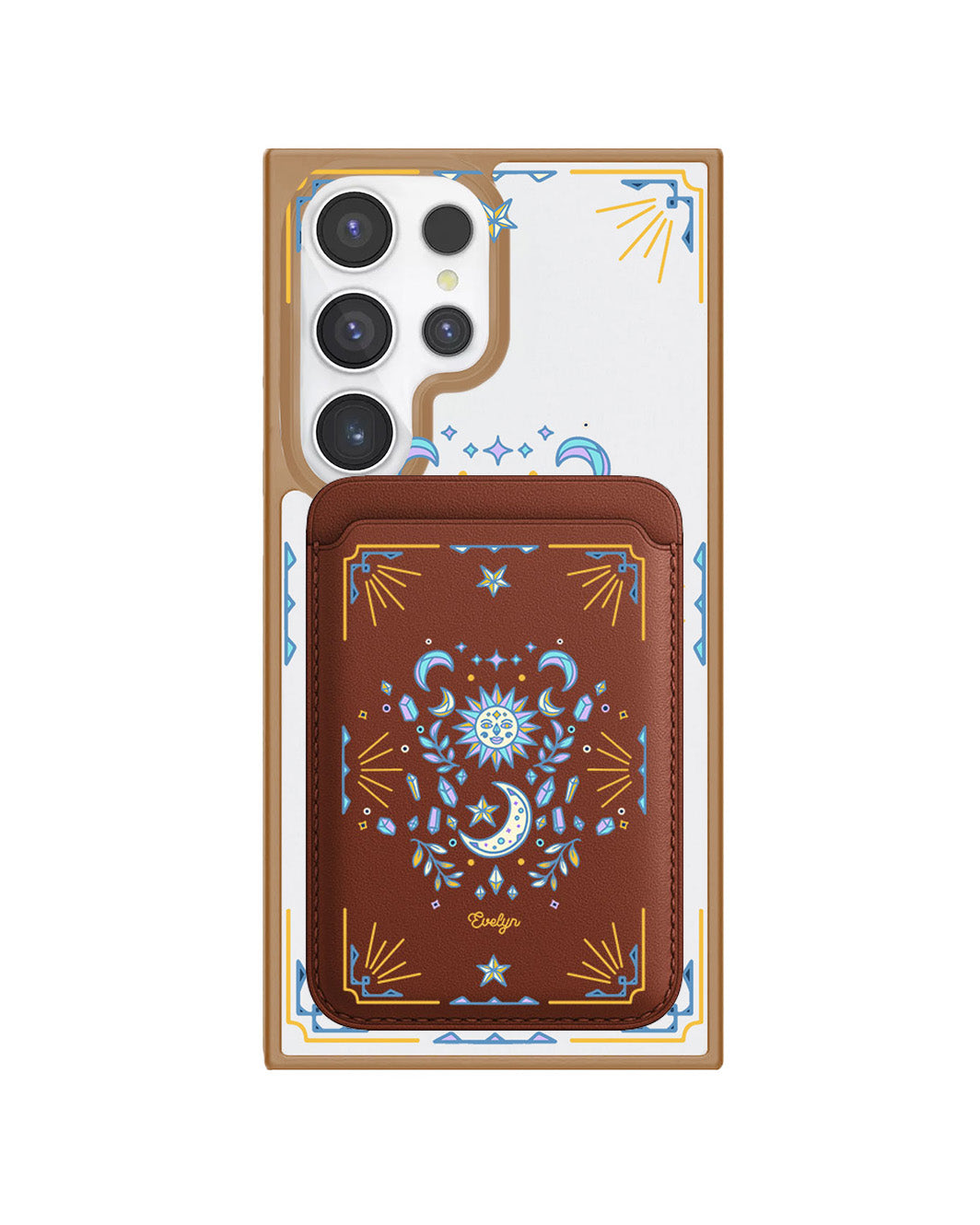 Android Magnetic Wallet Case - Cosmic Dream