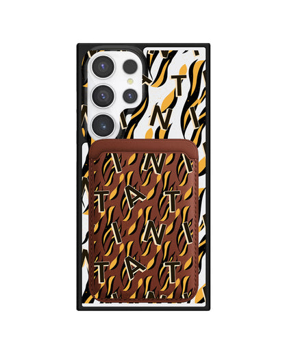 Android Magnetic Wallet Case - Tiger Monogram 1.0