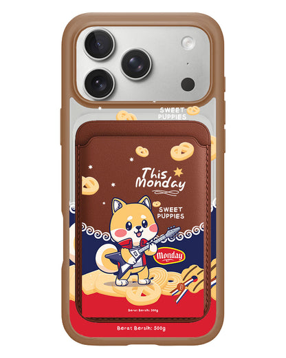 iPhone Magnetic Wallet Case - Monday