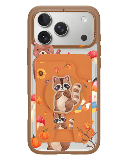 iPhone Magpop Wallet - Autumn Animals