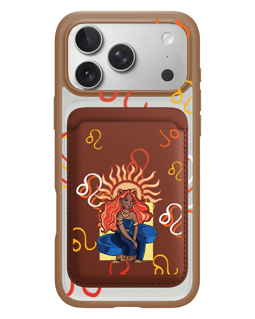 iPhone Magnetic Wallet Case - Leo