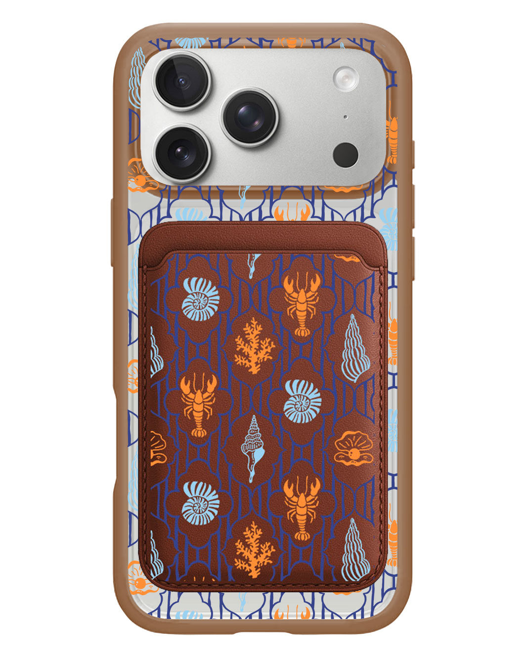 iPhone Magnetic Wallet Case - Seaside Opulence 3.0