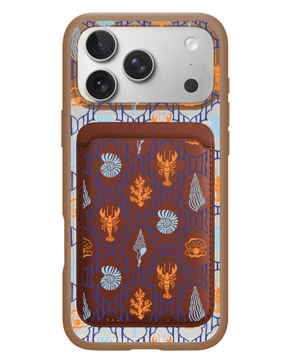 iPhone Magnetic Wallet Case - Seaside Opulence 3.0
