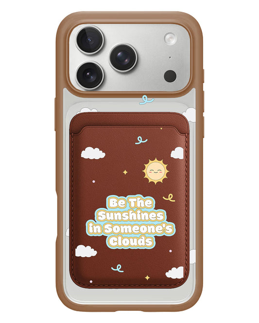 iPhone Magnetic Wallet Case - Sunshine
