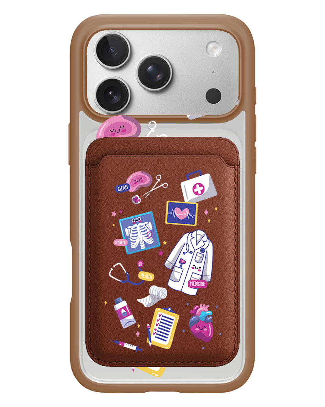 iPhone Magnetic Wallet Case - Doctor