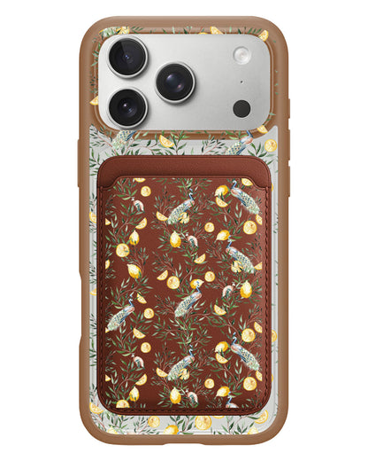 iPhone Magnetic Wallet Case - Limone