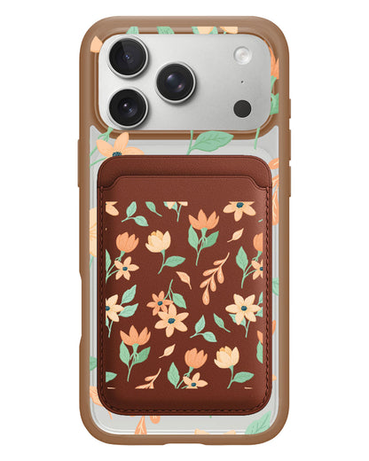 iPhone Magnetic Wallet Case - Birth Flower 4.0