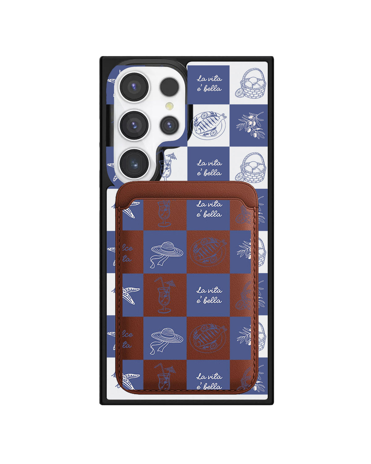 Android Magnetic Wallet Case - Dolce Vita