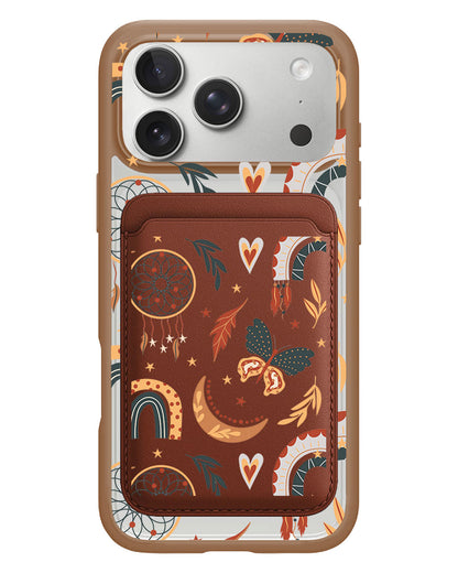 iPhone Magnetic Wallet Case - Boho 3.0