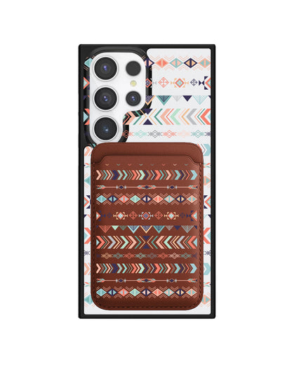 Android Magnetic Wallet Case - Ethnic 2.0