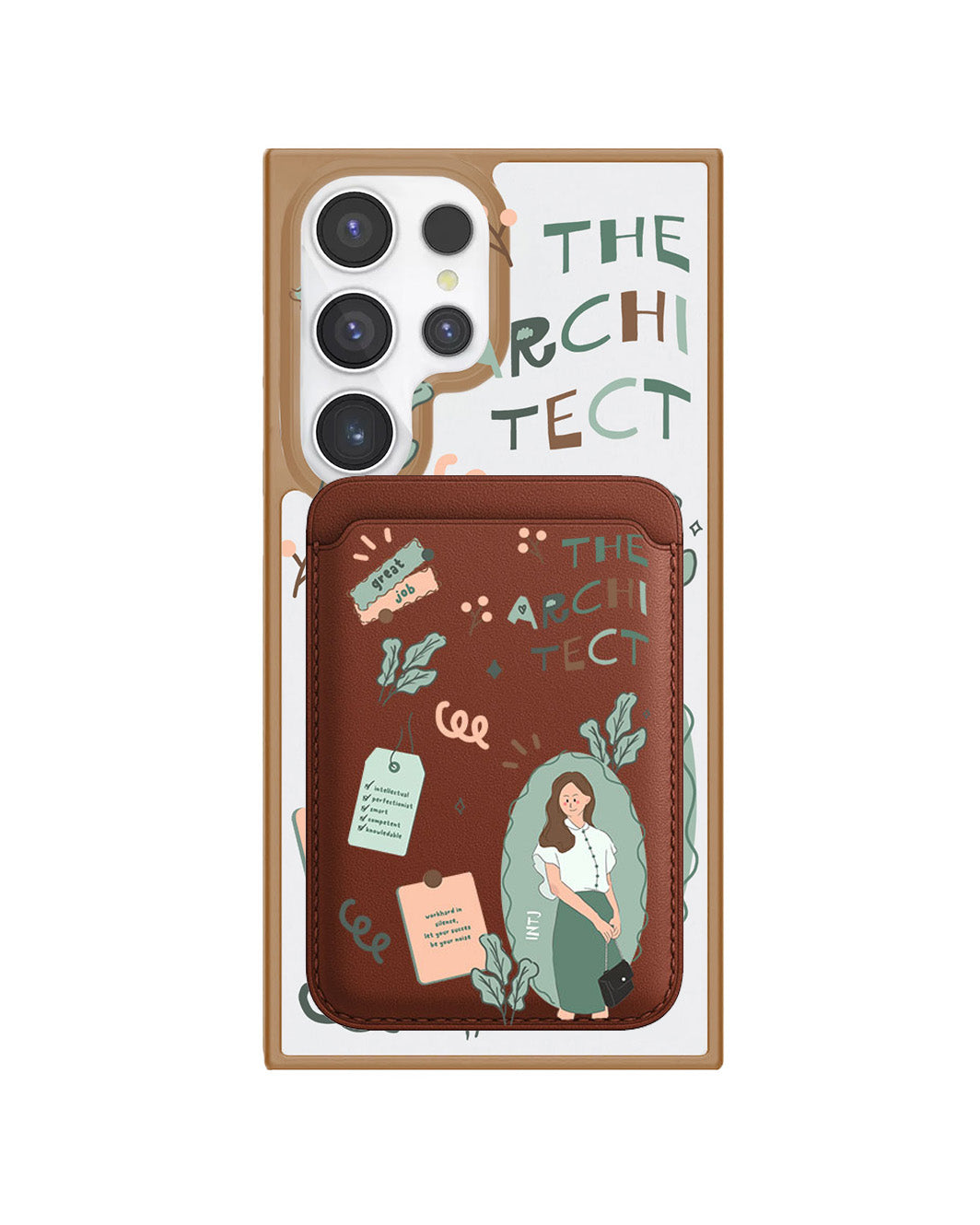 Android Magnetic Wallet Case - INTJ