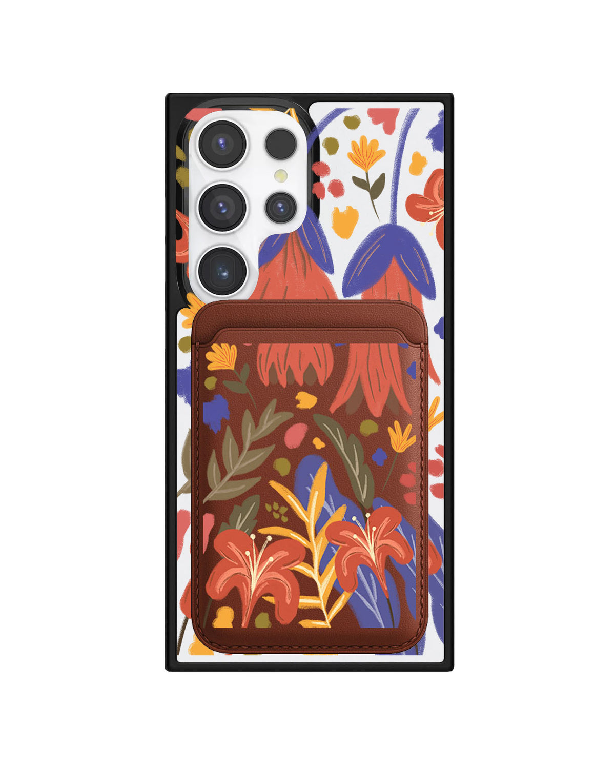 Android Magnetic Wallet Case - Nature Lovers