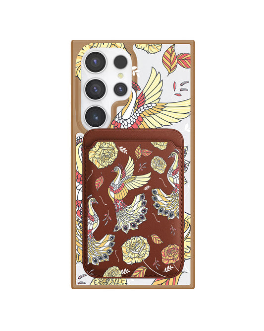 Android Magnetic Wallet Case - Bird of Paradise 5.0