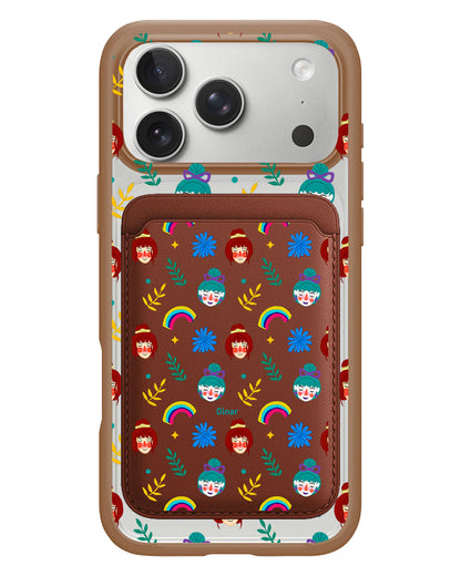 iPhone Magnetic Wallet Case - Unconditional Girl