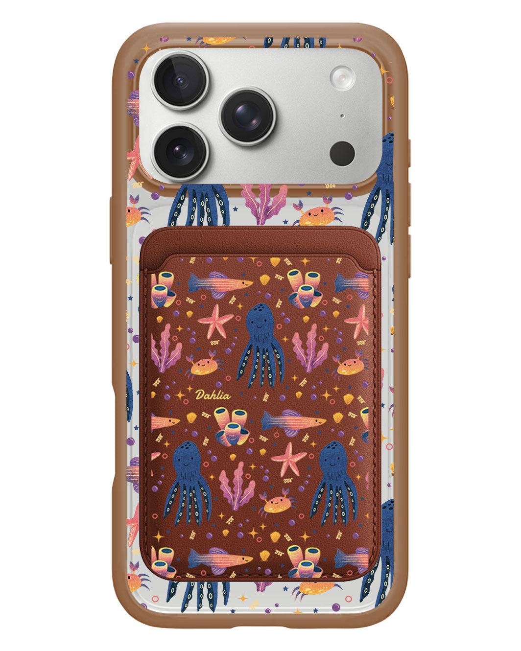 iPhone Magnetic Wallet Case - Underwater Dreams 1.0