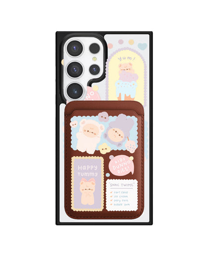Android Magnetic Wallet Case - Sweets Heaven