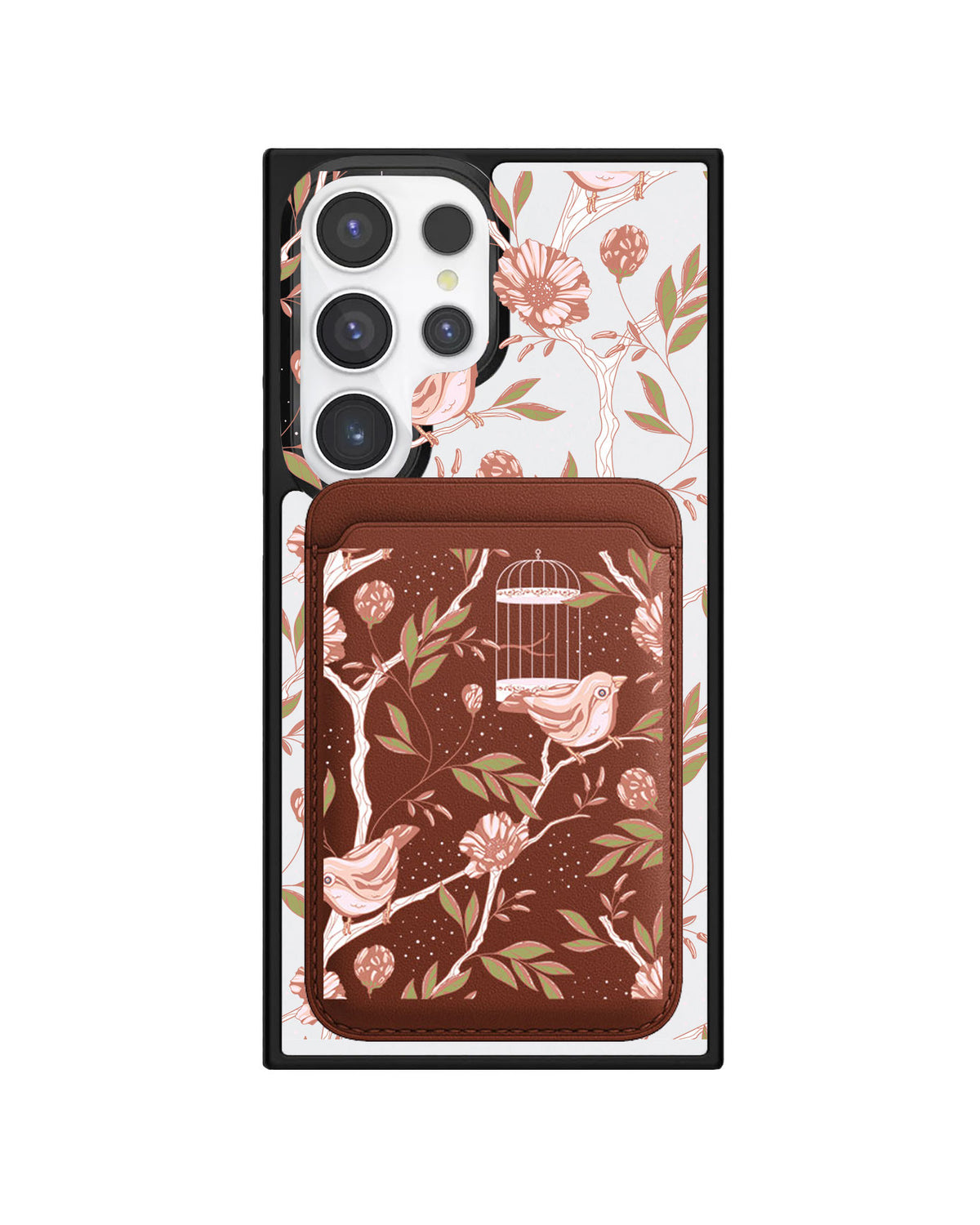 Android Magnetic Wallet Case - Lovebird 14.0