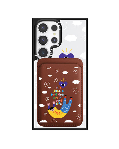 Android Magnetic Wallet Case - Bad Day