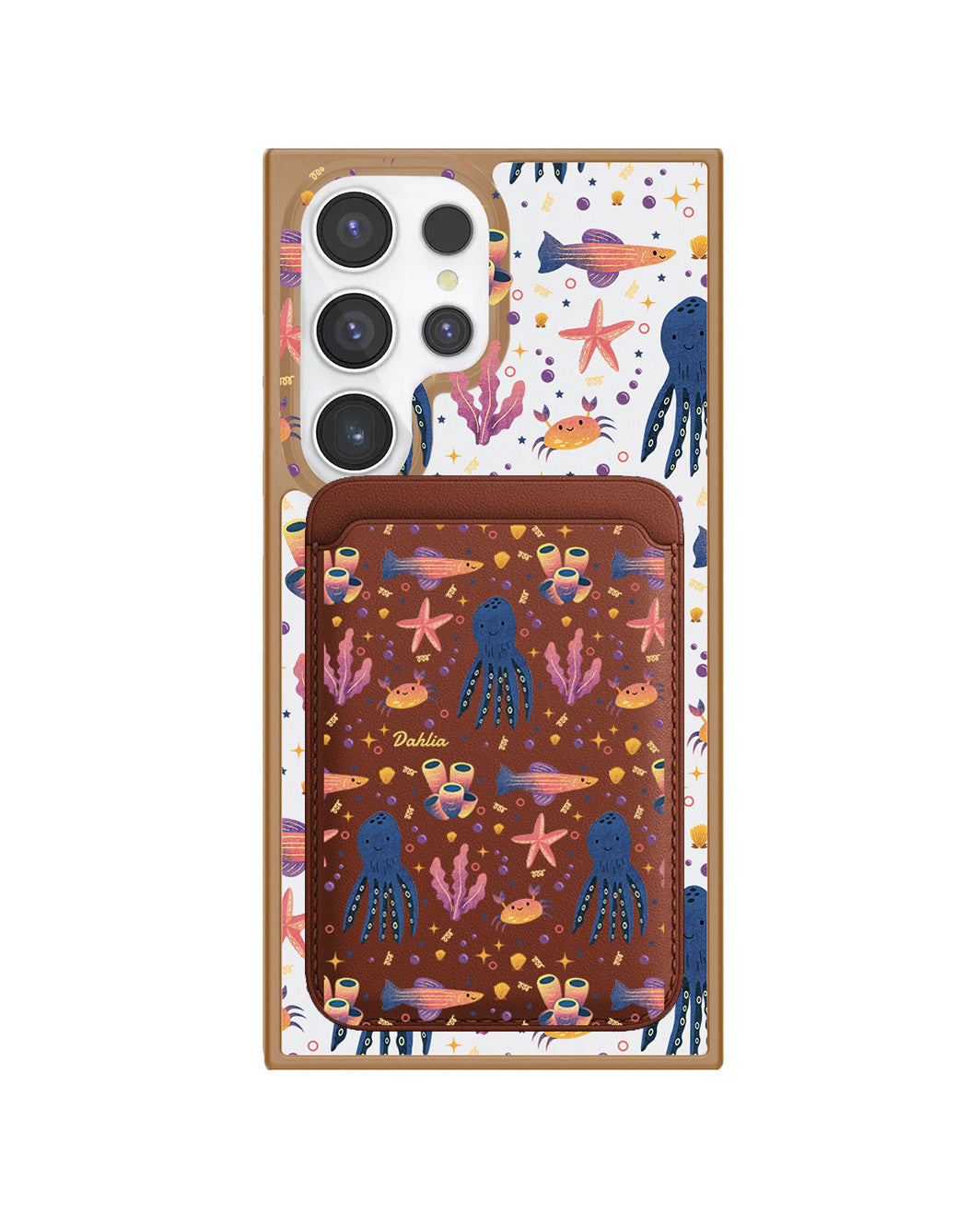 Android Magnetic Wallet Case - Underwater Dreams 1.0