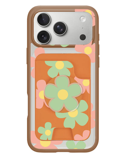 iPhone Magpop Wallet - Daisy Spring
