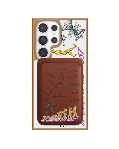 Android Magnetic Wallet Case - Science 1.0