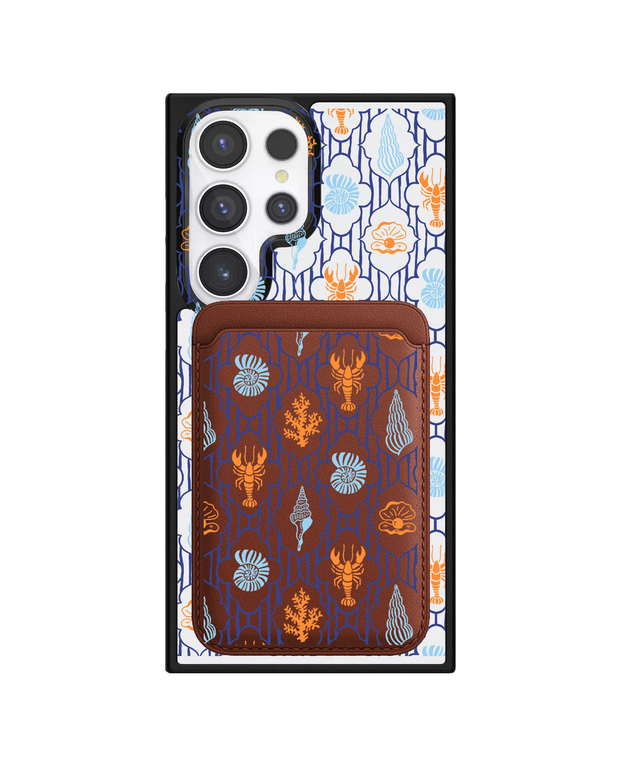Android Magnetic Wallet Case - Seaside Opulence 3.0