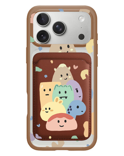 iPhone Magnetic Wallet Case - Doodle 2