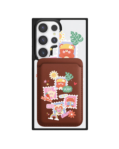 Android Magnetic Wallet Case - Animal Squad