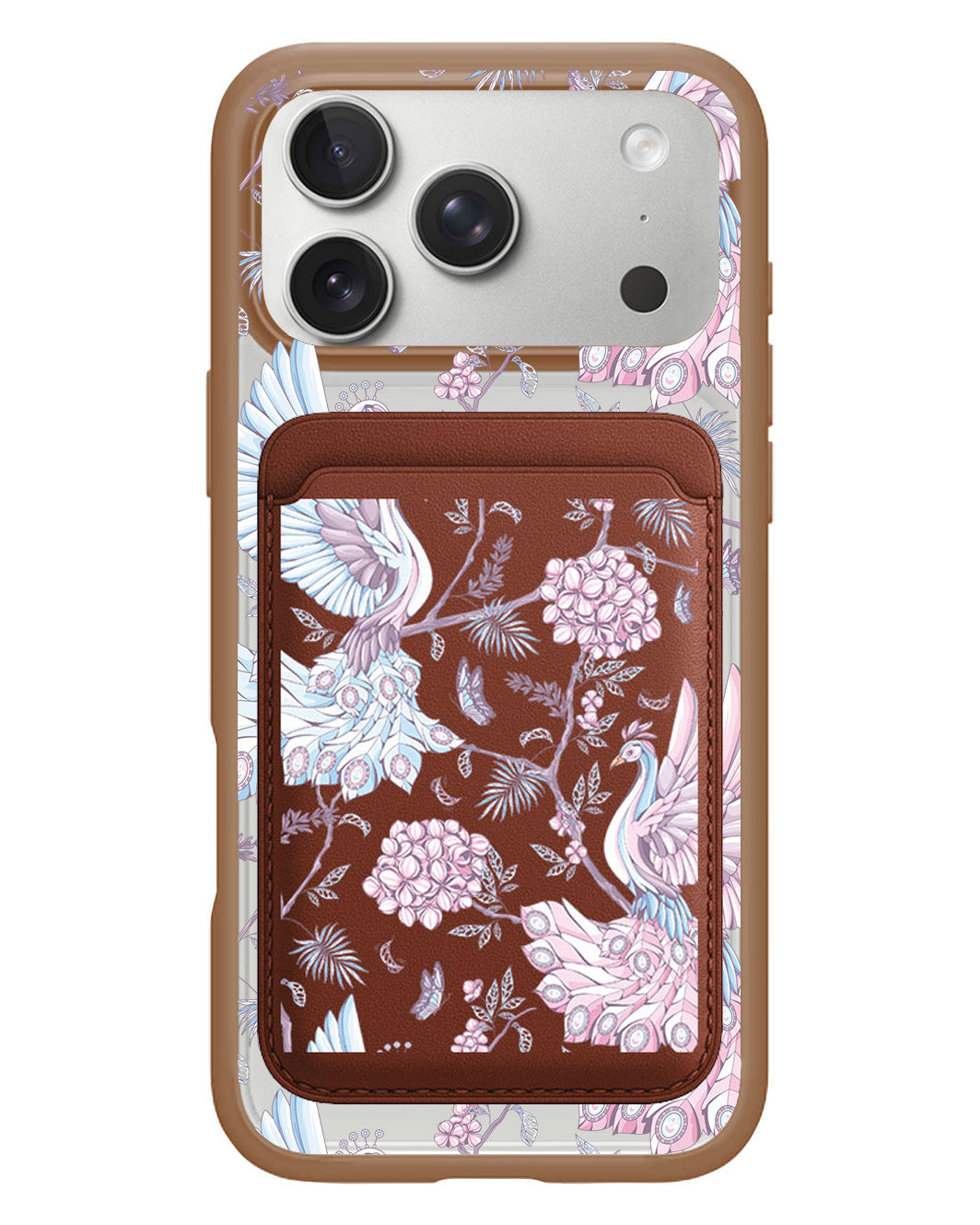 iPhone Magnetic Wallet Case - Peacock 2.0