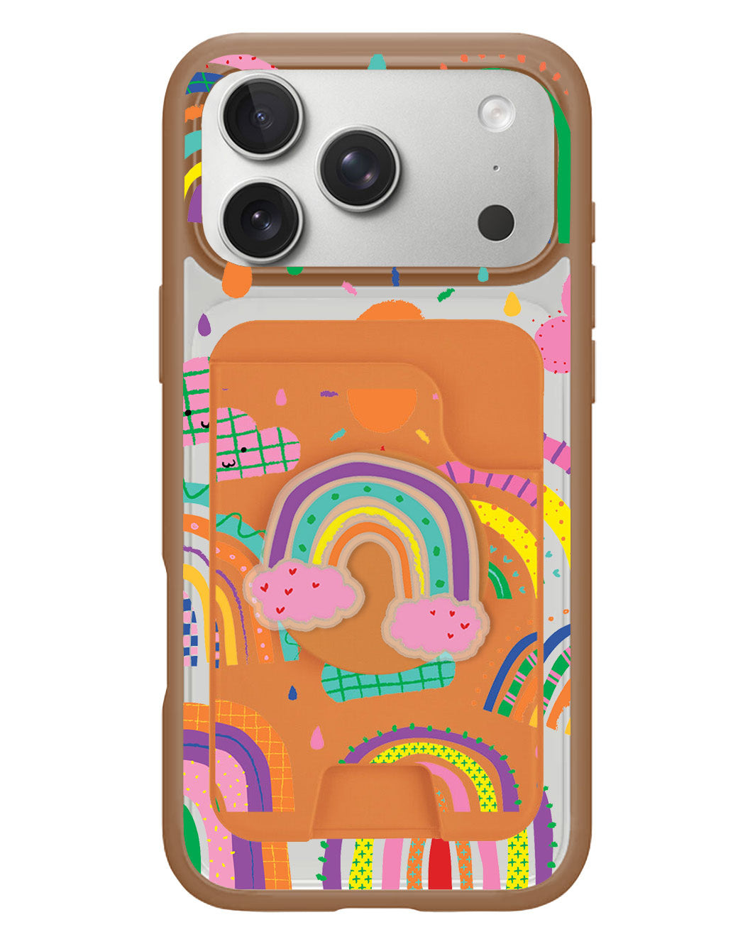 iPhone Magpop Wallet - Rainbow