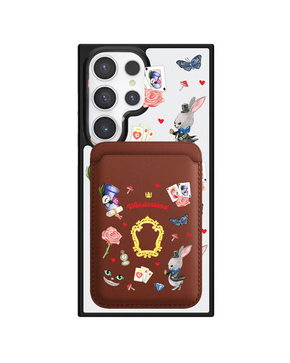 Android Magnetic Wallet Case - Wonderland